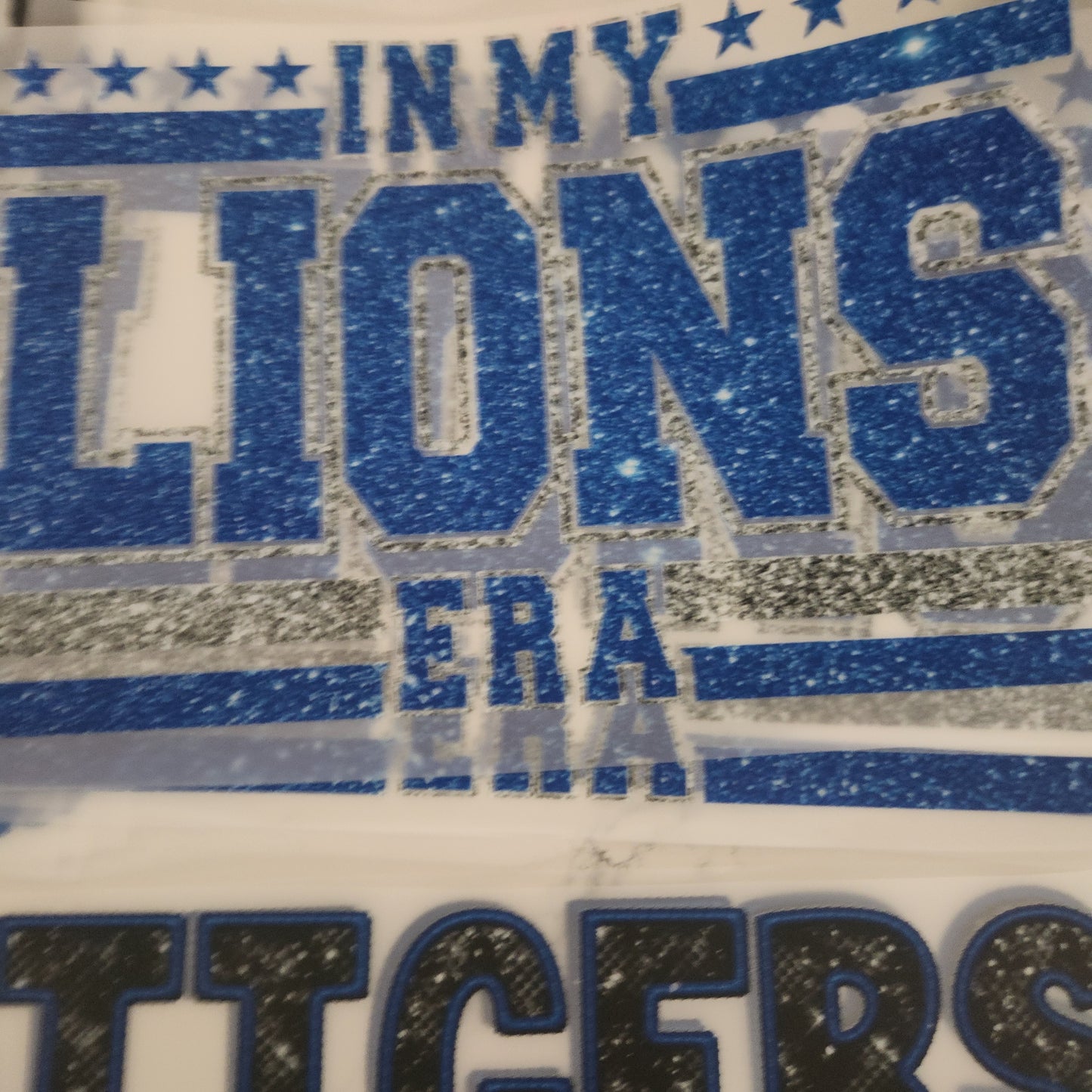 LIONS Bundle of DTF transfers (10 transfers $15 )