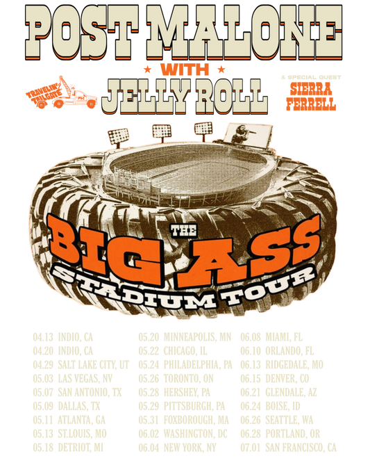Post Malone / Jelly Roll TOUR SET