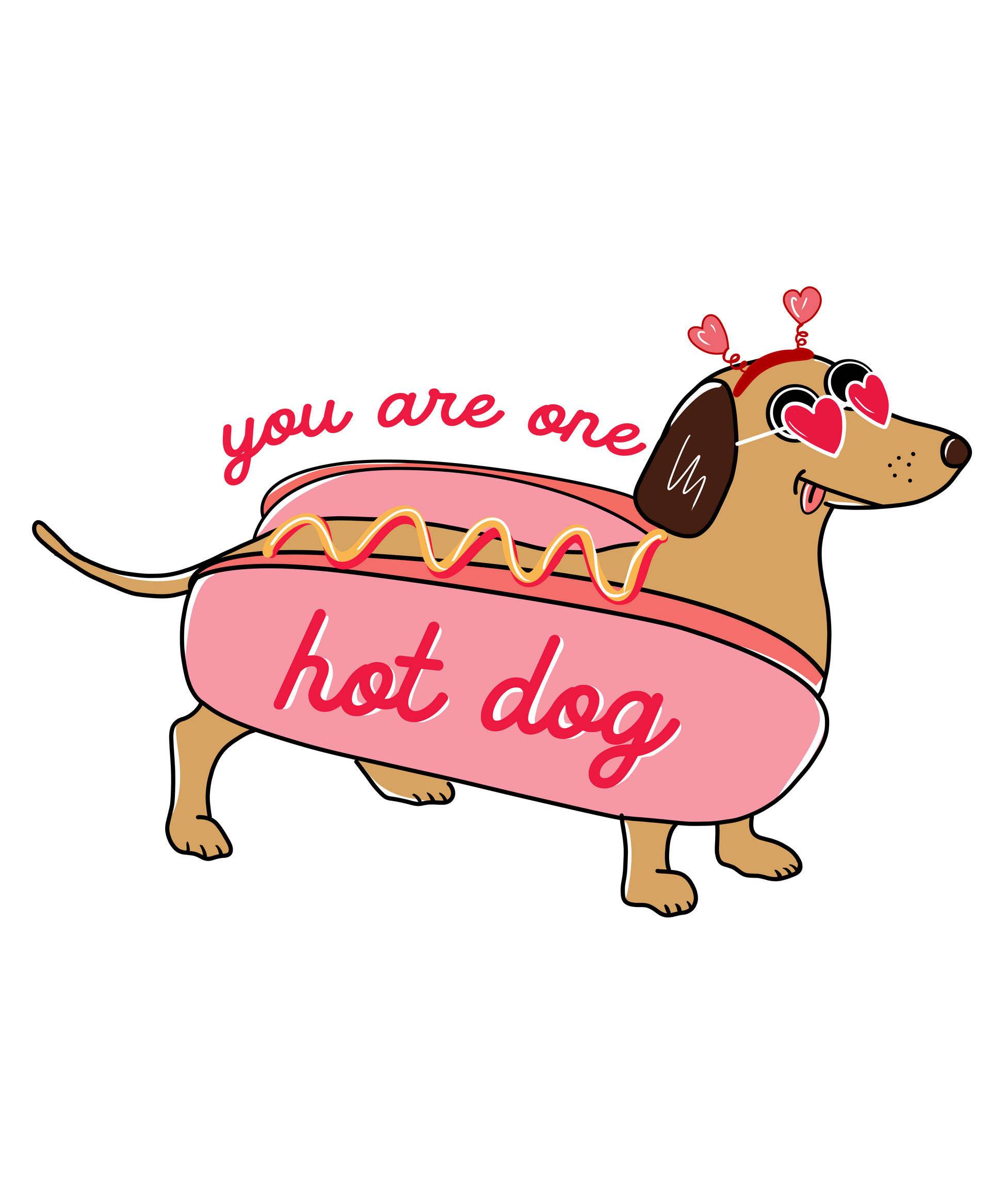 Vd dog dtf transfer