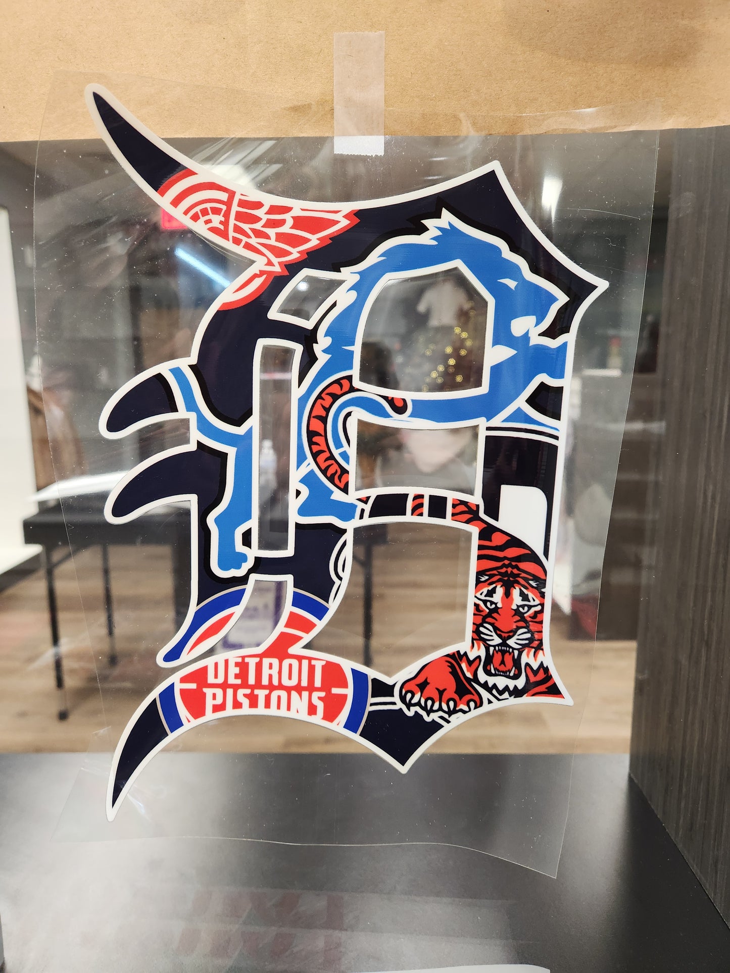 Dtf Mystery bag DETROIT LIONS 35 MIXED DTF TRANSFERS