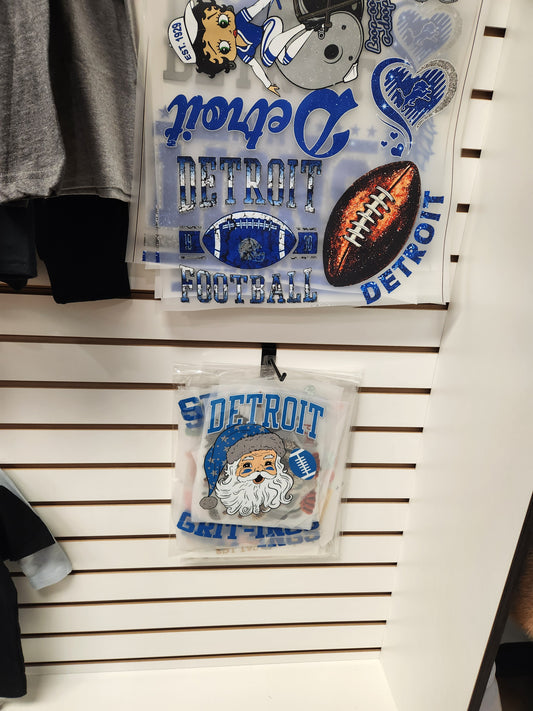 Dtf Mystery bag DETROIT LIONS 35 MIXED DTF TRANSFERS