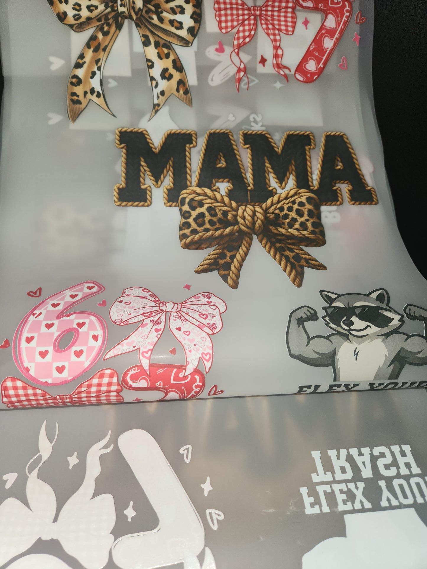 Mixed Bundle of 2026 newest Valentines day drop! 20 dtf transfers 5 uvdtf decals Mixed sizes $10