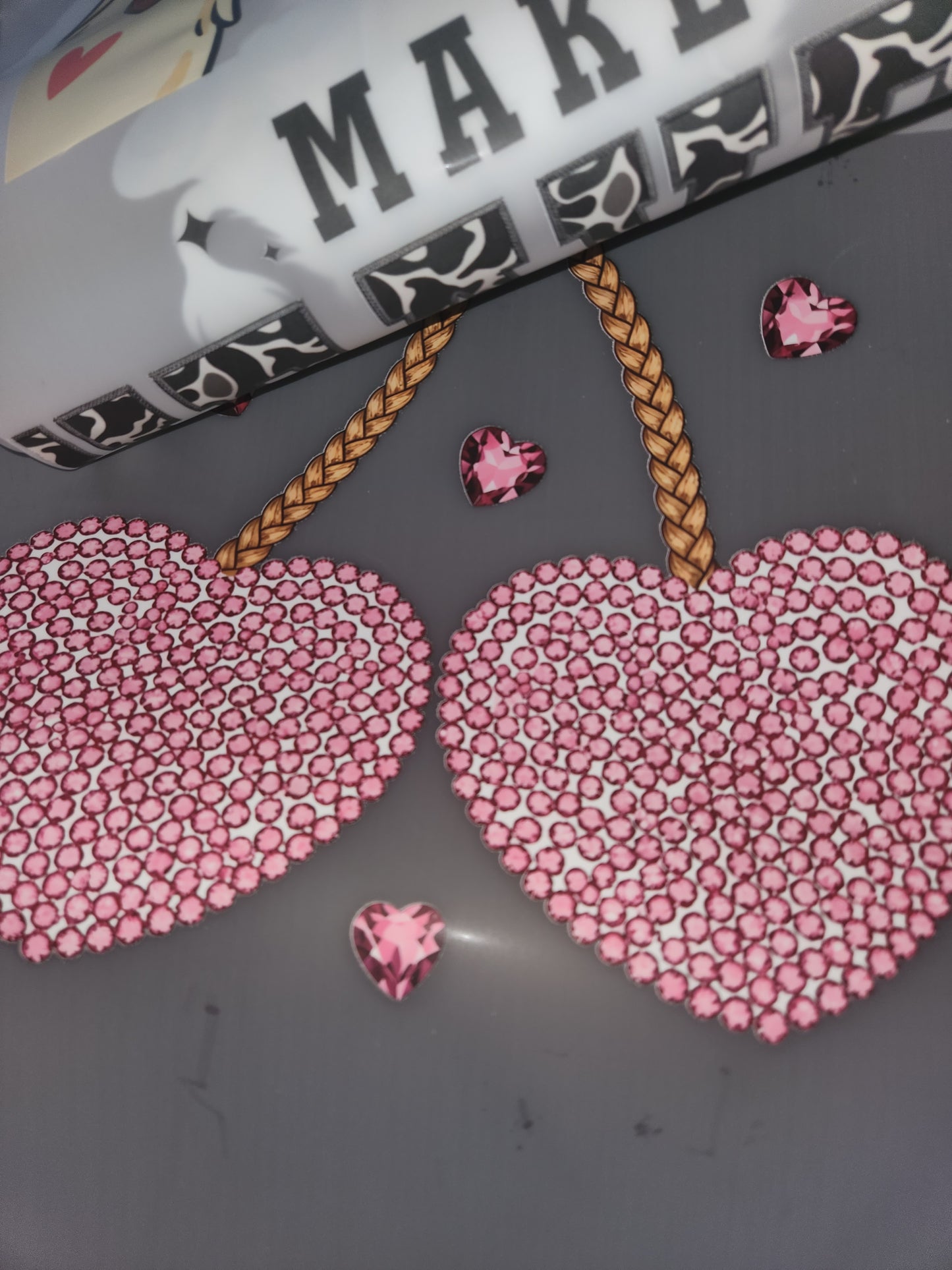 Mixed Bundle of 2026 newest Valentines day drop! 20 dtf transfers 5 uvdtf decals Mixed sizes $10