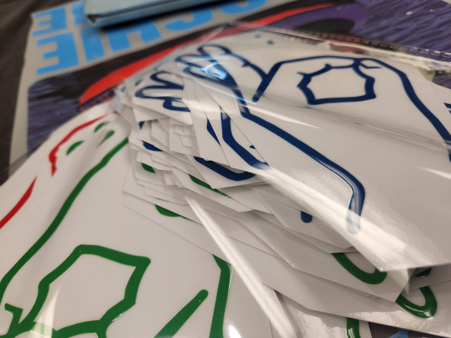 cutey longhorn Uv DECAL (4in)