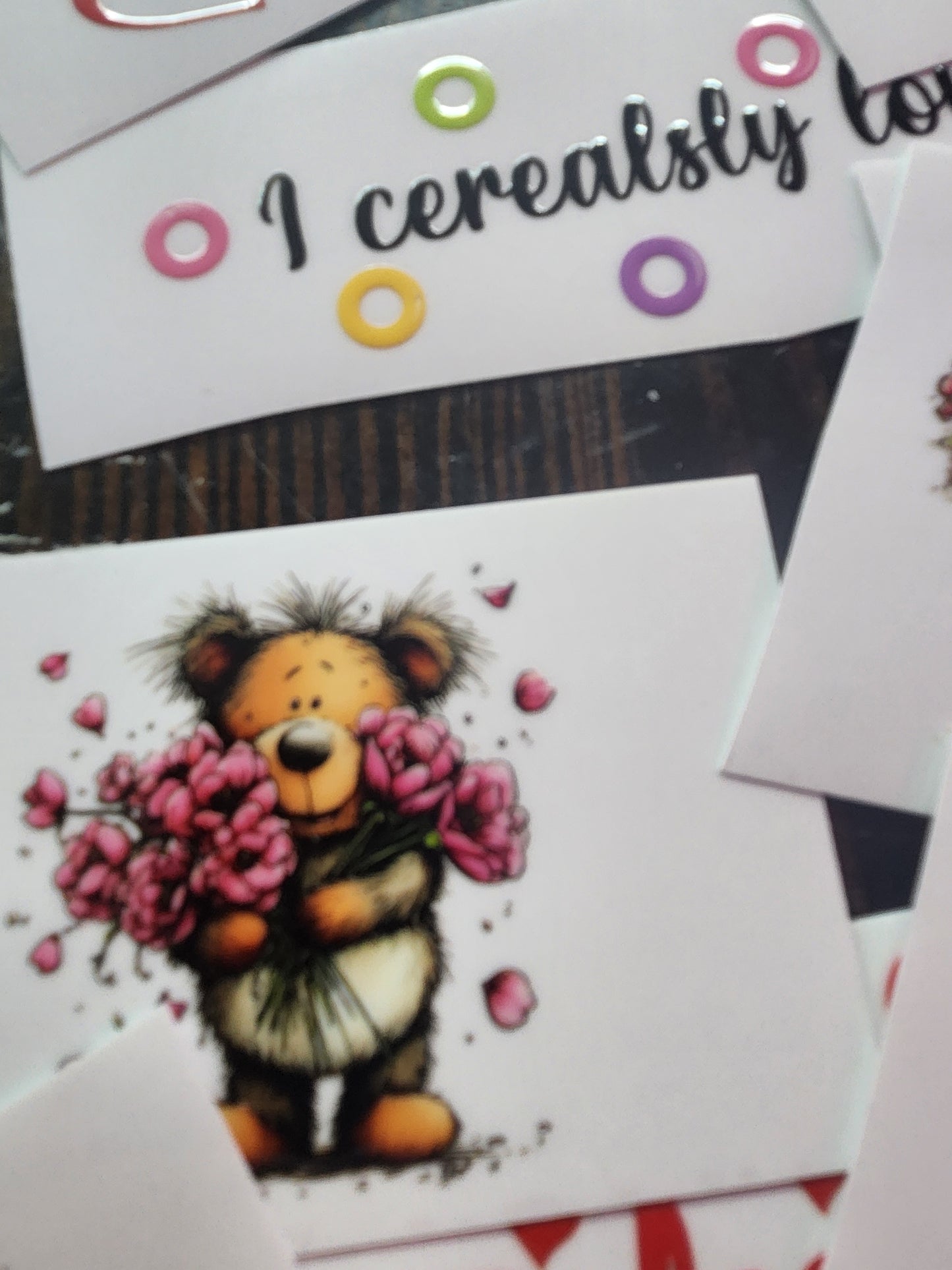 cutey longhorn Uv DECAL (4in)