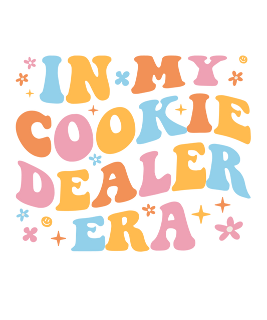 In my cookie dealer era colorful