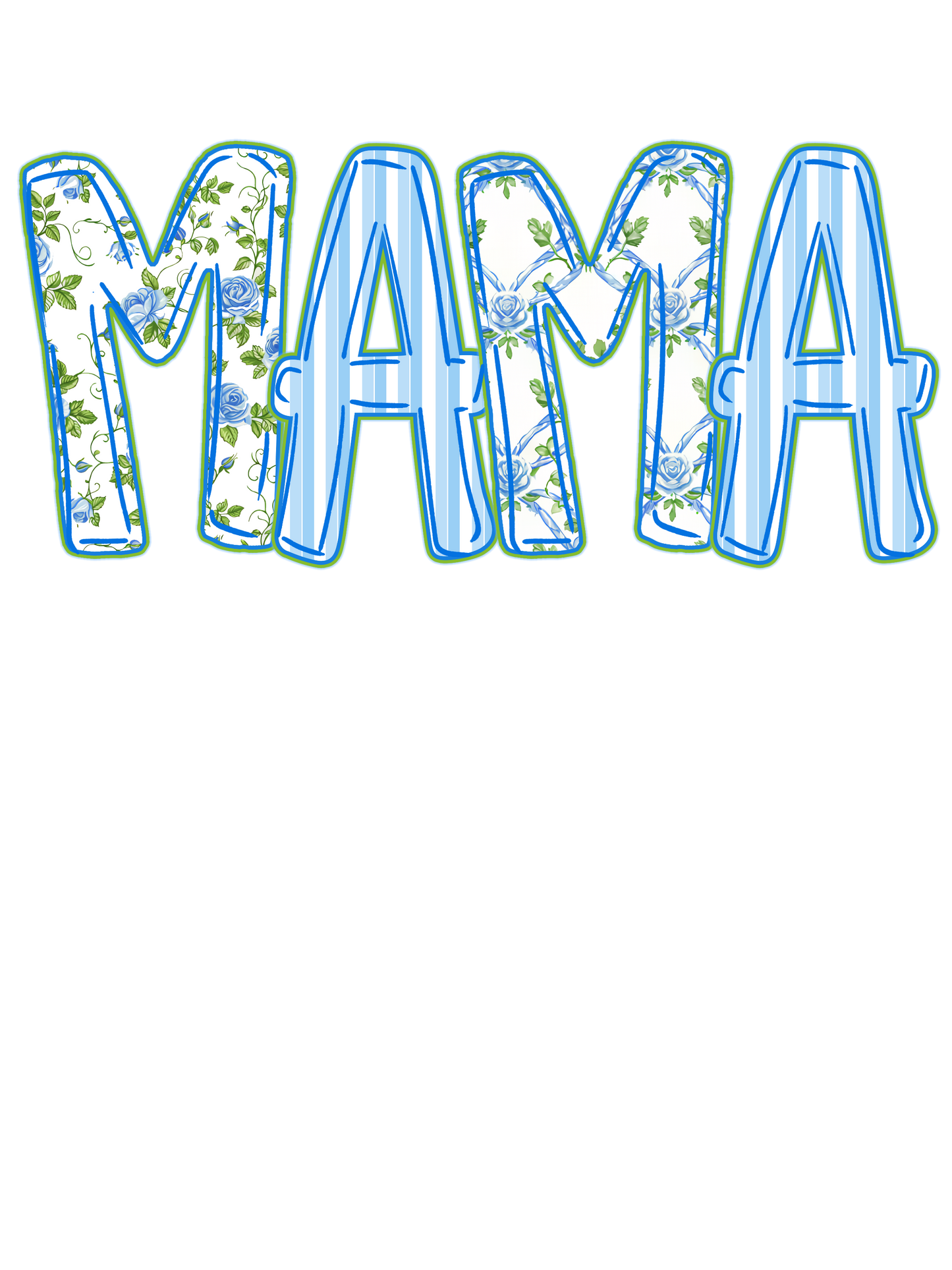 Mama blue lace - Hur&Co.