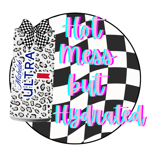Ultra Hot mess but hydrated dtf transfer