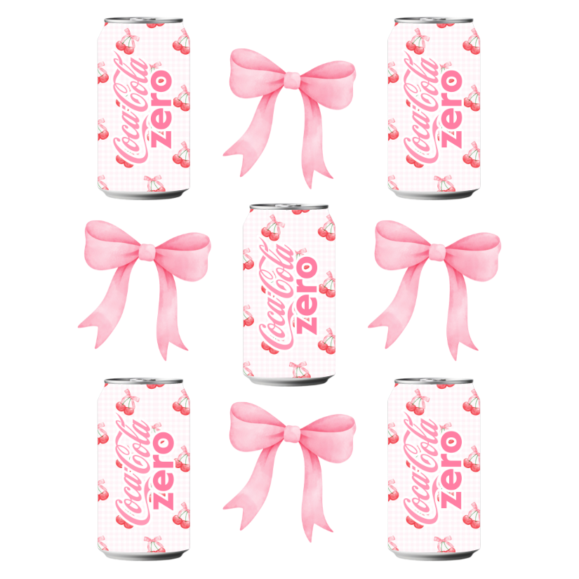 Coquette Diet Soda dtf transfer