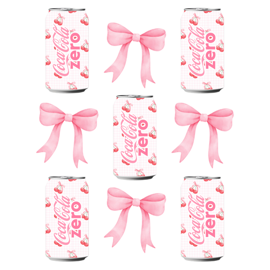 Coquette Diet Soda dtf transfer