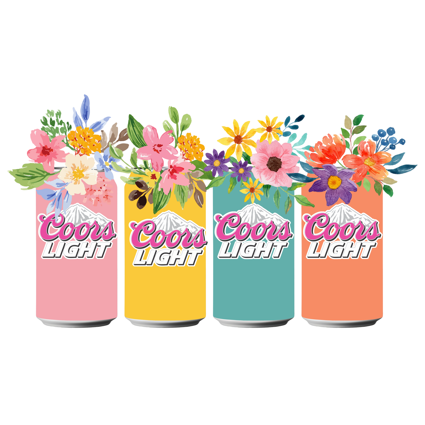 Coors light dtf transfer