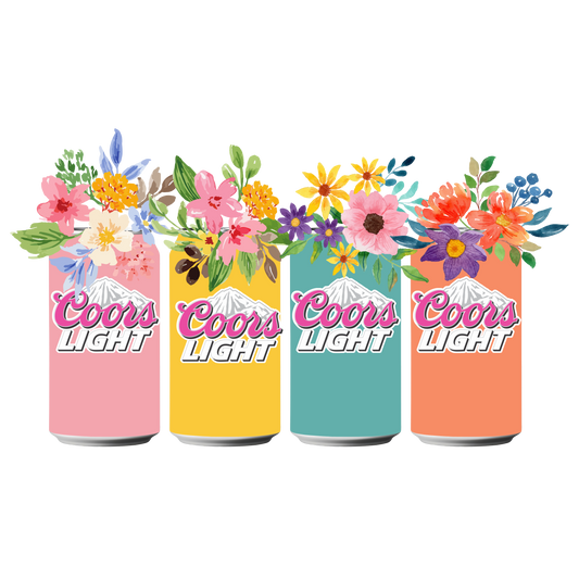 Coors light dtf transfer