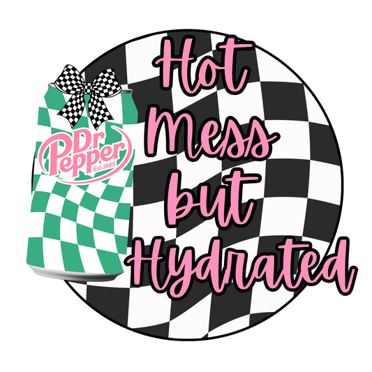 Hot mess but hydrated dtf transfer