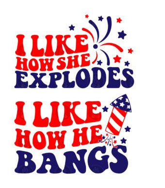 4th of July Couple SET