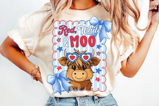 RED WHITE & MOO