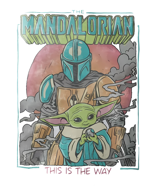 Mandalorian This is the way dtf transfer