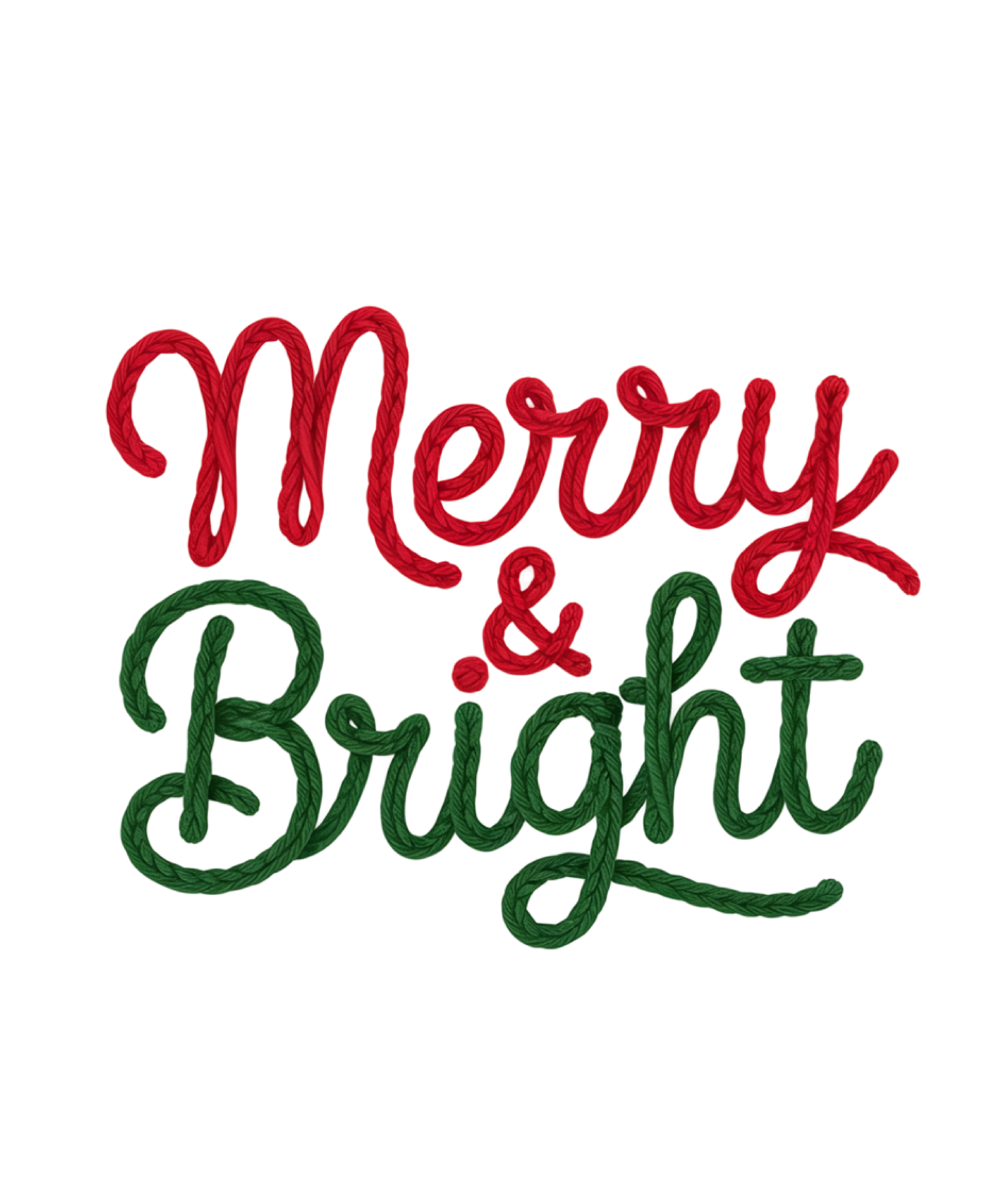 Merry & Bright faux yarn - Hur&Co.