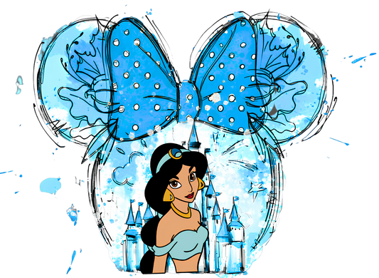 Jasmine Castle dtf transfer