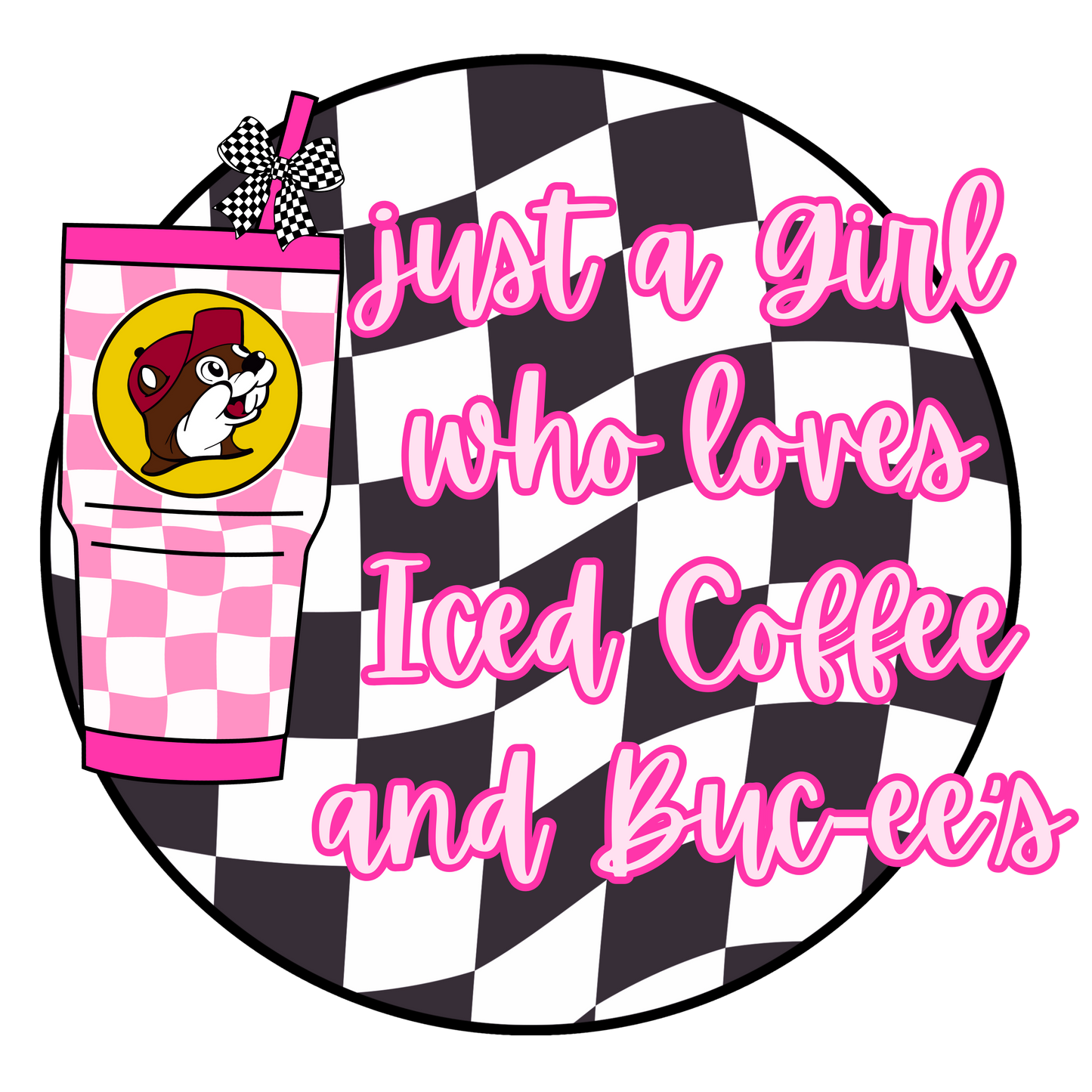 Just a girl who loves Bucs dtf transfer