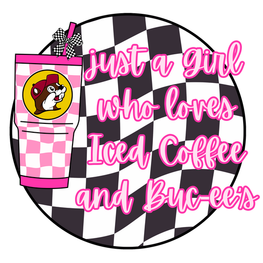 Just a girl who loves Bucs dtf transfer