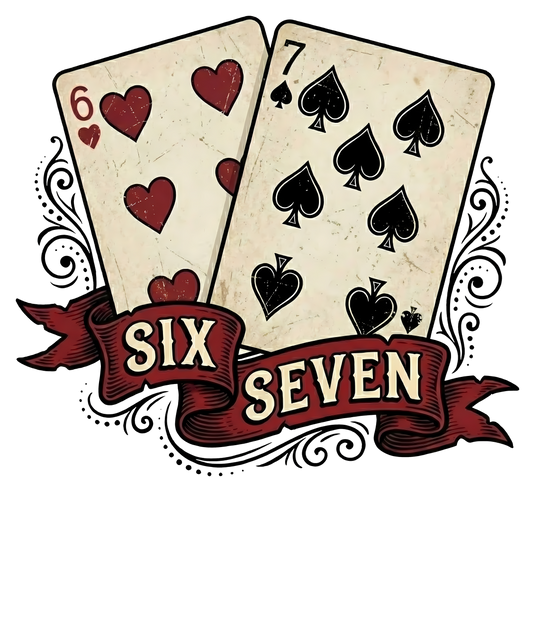 DTF TRANSFER 6 7 CARDS