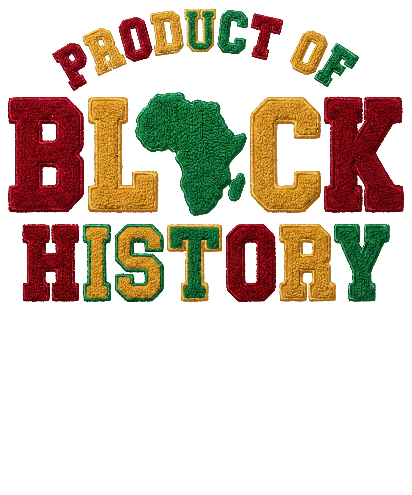 DTF TRANSFER PRODUCT OF BLACK HISTORY