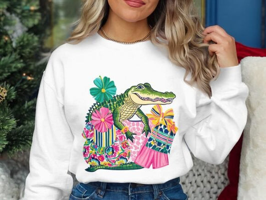 Preppy alligator