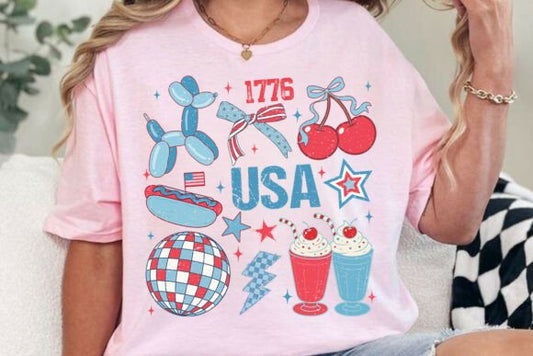 Usa clipart trendy