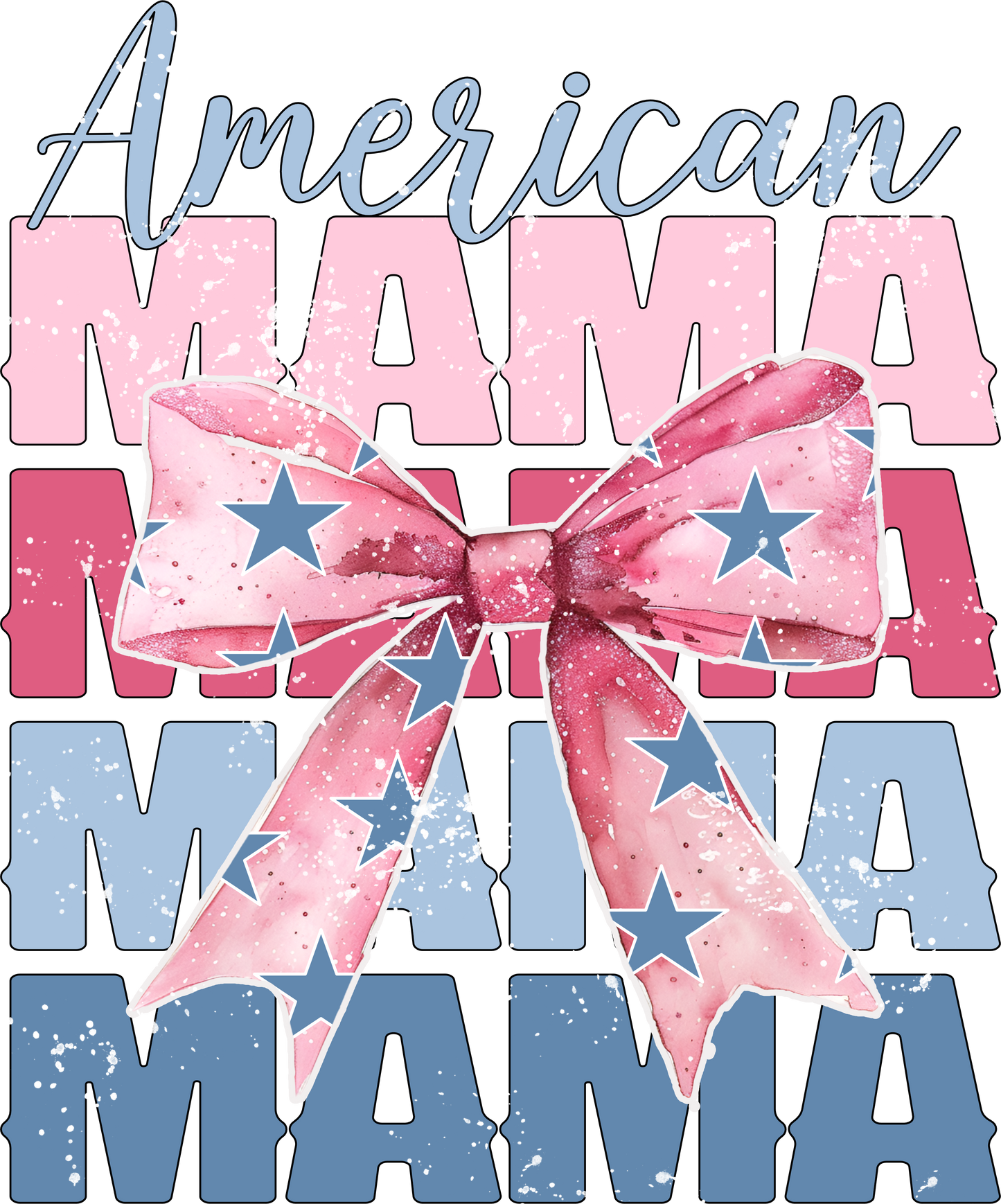 American mama dtf transfer