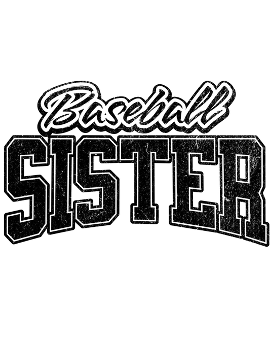 baseball sister blk dtf transfer