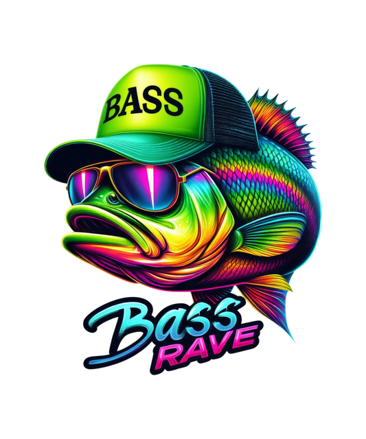 bass rave dtf transfer