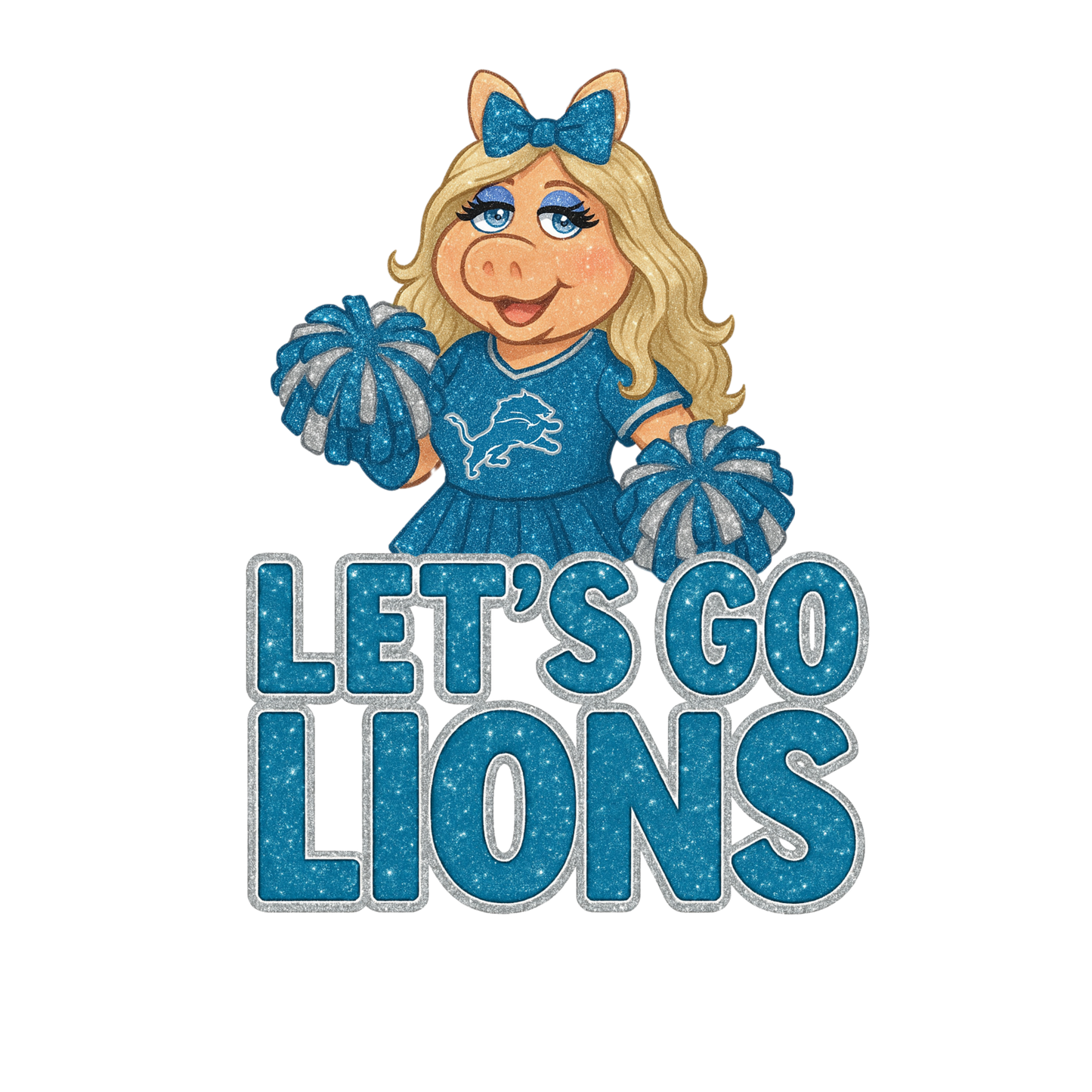 Miss Piggy lions fan - Hur&Co.