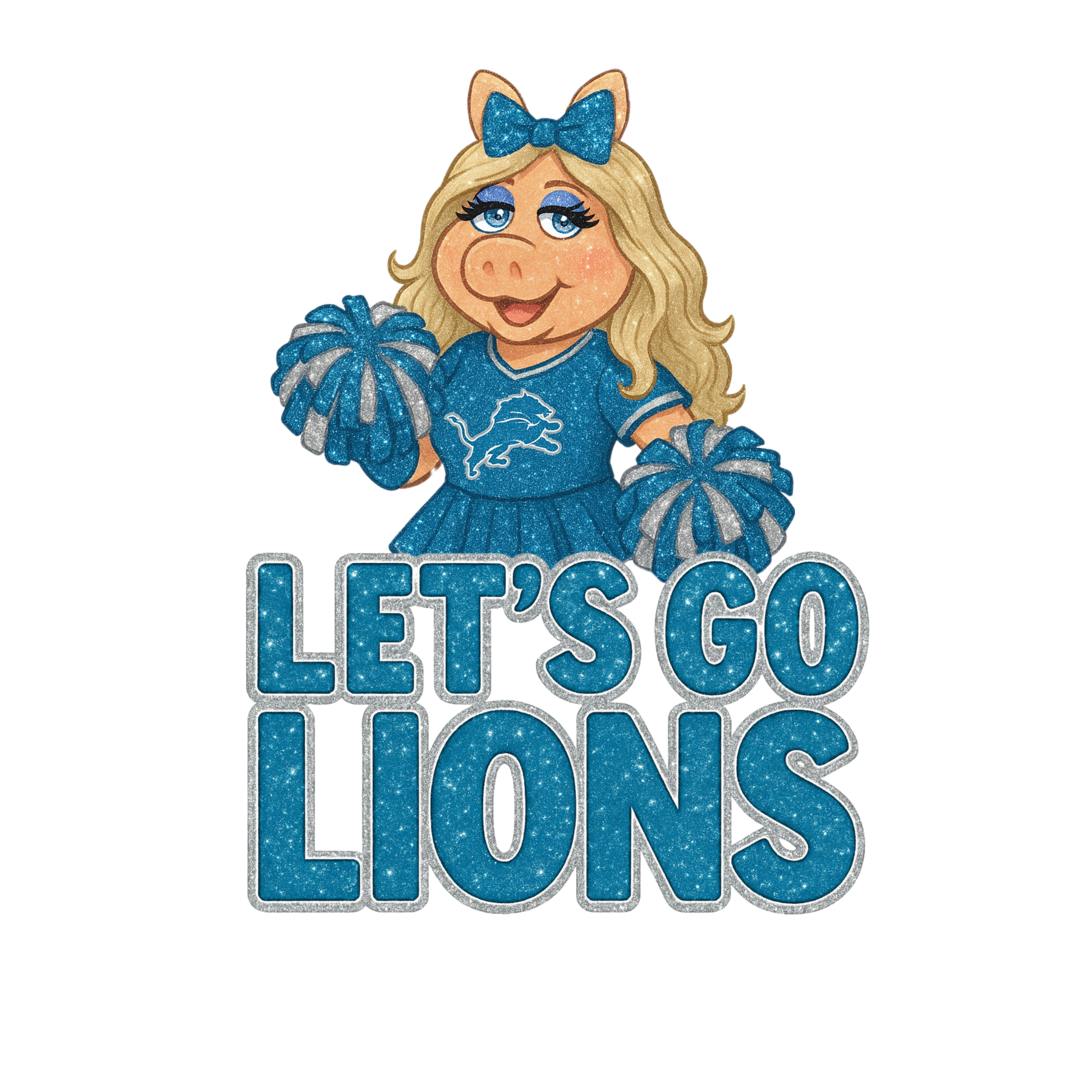 Miss Piggy lions fan - Hur&Co.