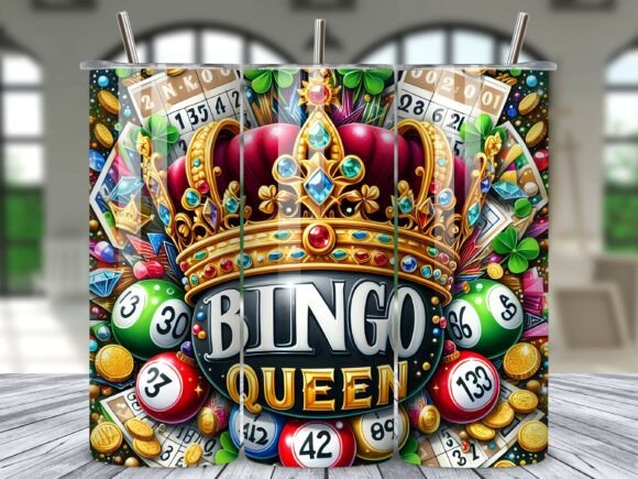 Bingo  20 oz uv dtf transfer