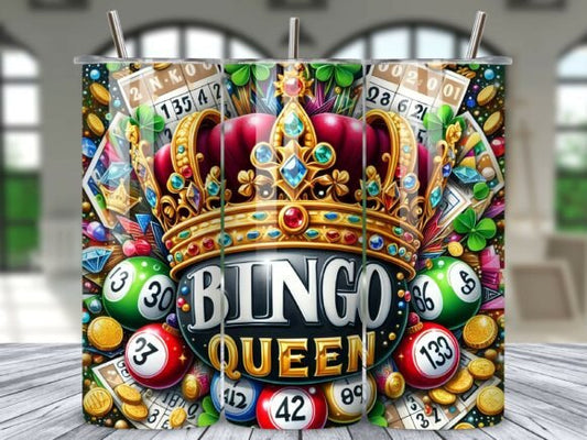 Bingo  20 oz uv dtf transfer