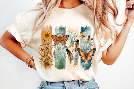 Boho butterfly