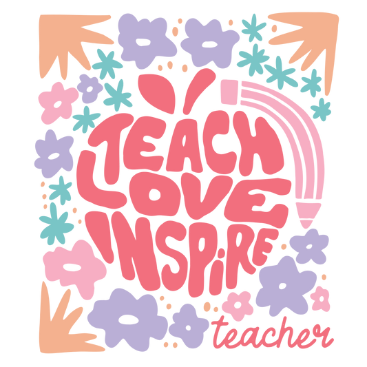 Teacher Apple BoHo inspire