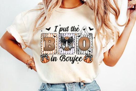 I put the boo in boujee