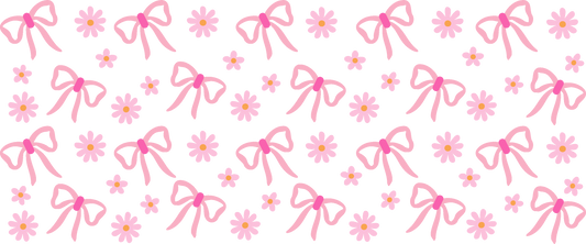 Libbey 16oz Cup UV Bows doodles