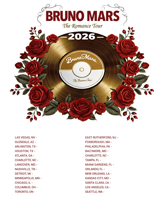Bruno Mars tour dates #2 Dtf transfer