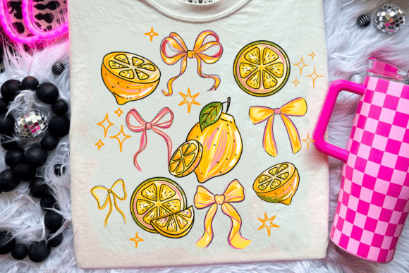 Brushstroke lemons