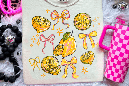 Brushstroke lemons