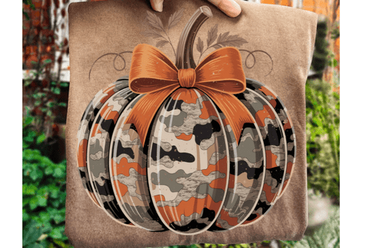 Camo pumpkin