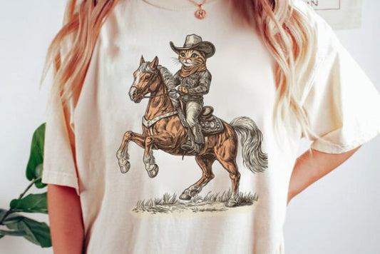 Cat cowboy