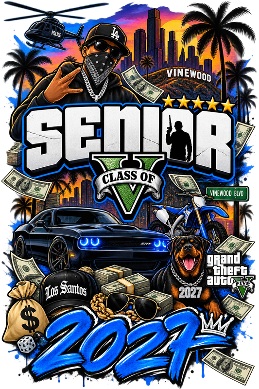 GTA SENIOR 2027 DTF transfer