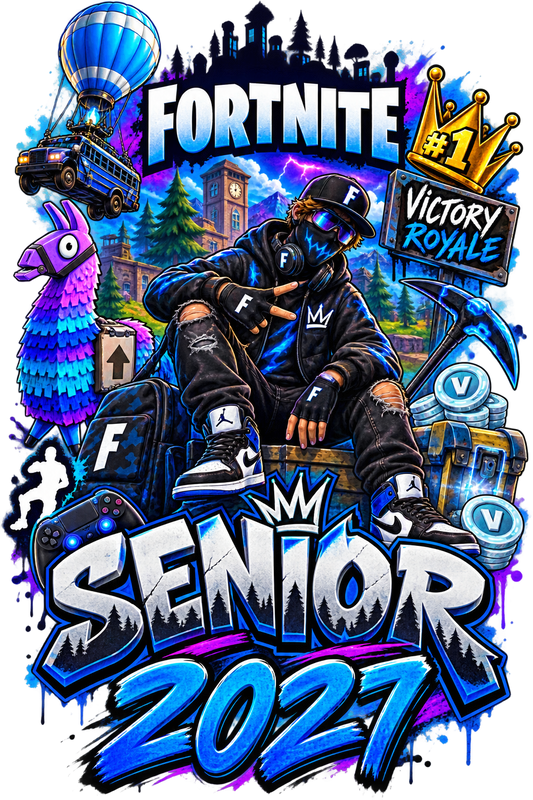 FORTNITE SENIOR 2027 DTF transfer