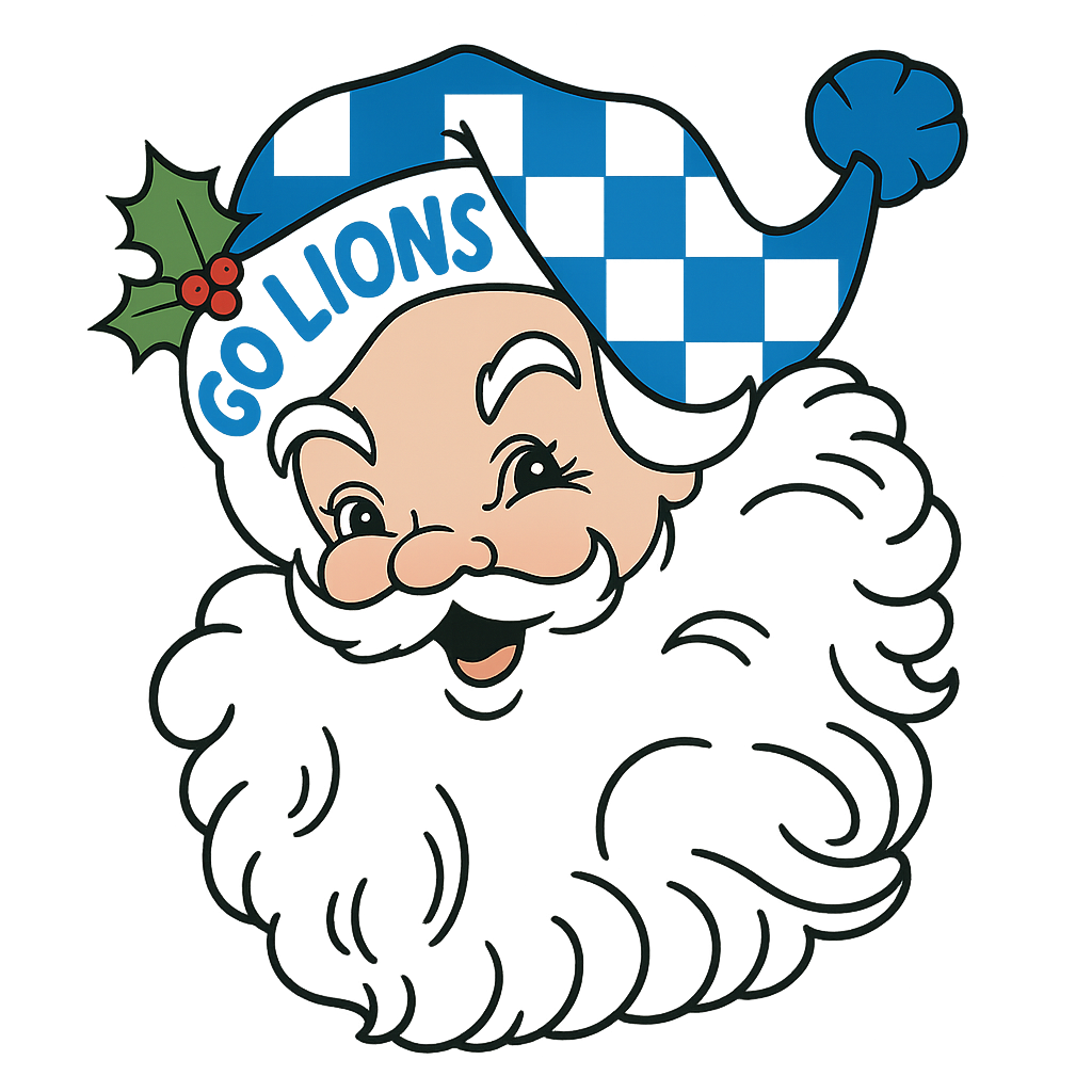 Go Lions Santa - Hur&Co.