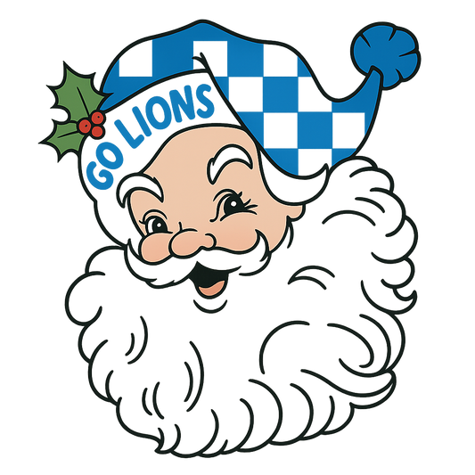 Go Lions Santa