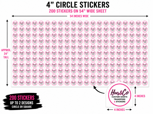 CUSTOM STICKER SALE! LIMITED AVAILABLE