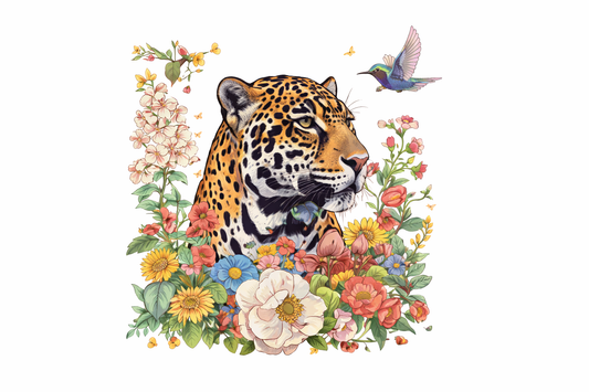 Floral jaguar